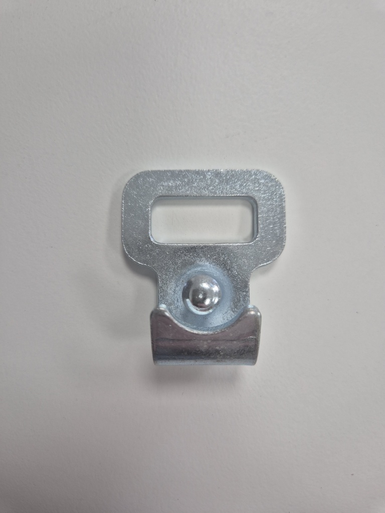 Crochet boucle de traction pour rail à échelle aluminium