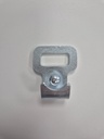 Crochet boucle de traction pour rail à échelle aluminium