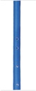 Kit de 4 barres de maintien vertical ALUMINIUM, Revétues Gomme, 1680 à 2050 mm - 2 x 2 Ml de Rail Aluminium Plat RAE/10