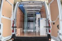 Kit de 4 barres de maintien vertical ALUMINIUM, Revétues Gomme, 1680 à 2050 mm - 2 x 2 Ml de Rail Aluminium Plat RAE/10