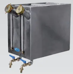 [ATK00001] Bidon/Citerne en inox pour liquides 30 + 40 lt. côté droit