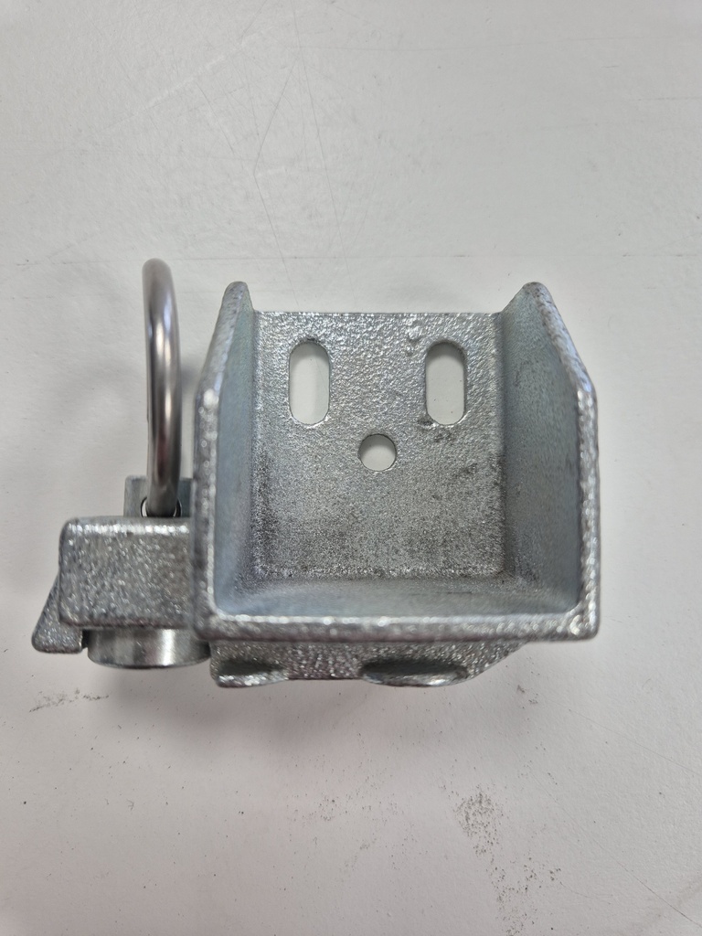 Paire de sabots arrêt de charge compatibles rails aéro, acier galvanisé