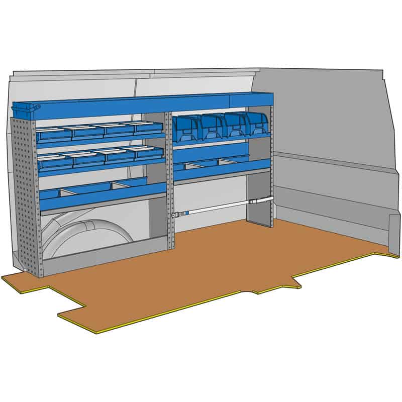 Composition pour JUMPY M - EXPERT STANDARD(L2) - VIVARO 2019(L2) - PROACE MOYEN(L1) - TRAFIC L1 - T6 L1 - CUSTOM L1 - VITO L1 :kf53