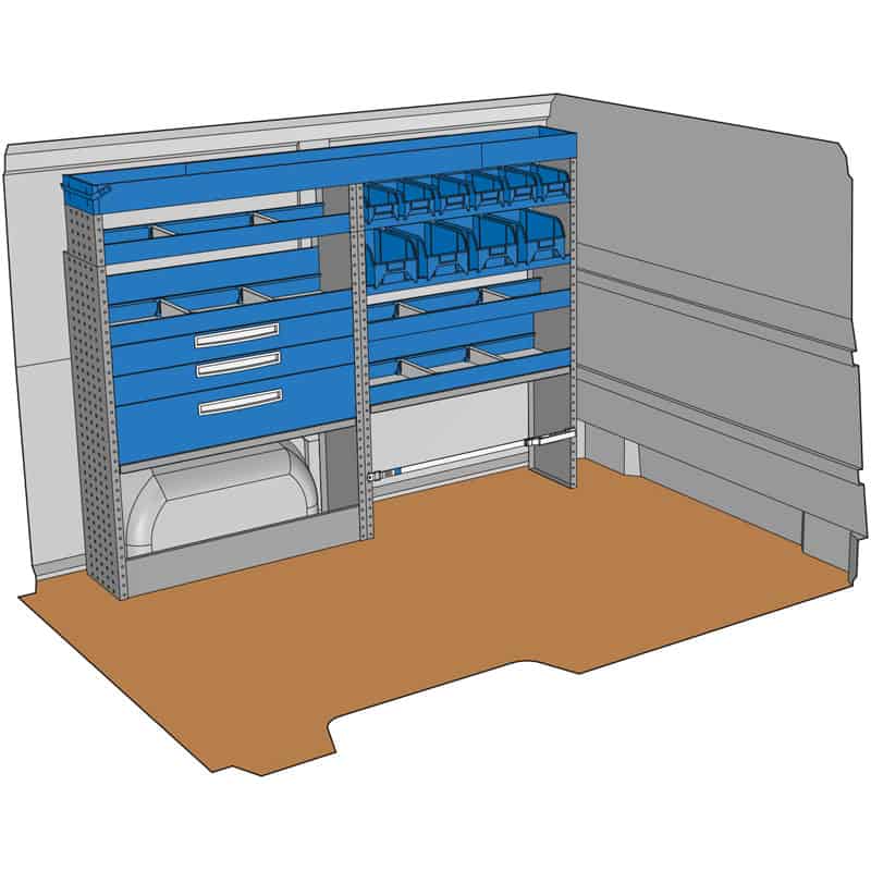 Composition pour MASTER L1H1 - BOXER JUMPER DUCATO L1H1 - SPRINTER CRAFTER L1H1 - TRANSIT 2T L1H1 :
