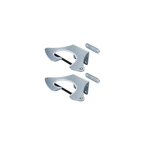 Porte-outils fixe, 2 outils, aluminium. Vendu par paire.