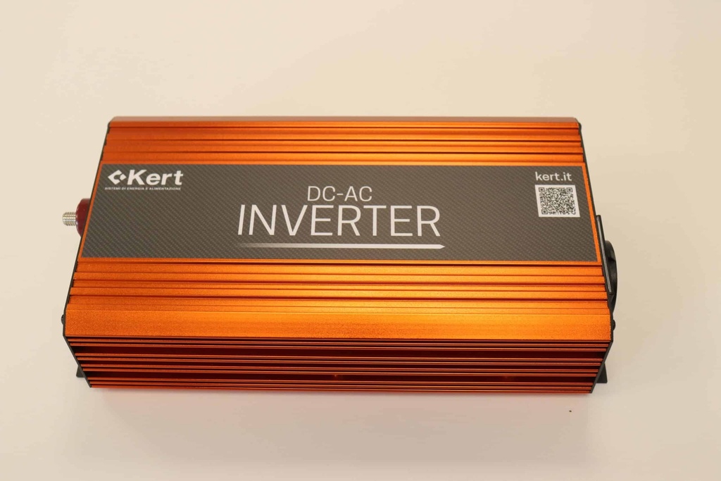 Convertisseur 12V 1000W, 230V Sortie, 285x69x145mm, 2.4kg