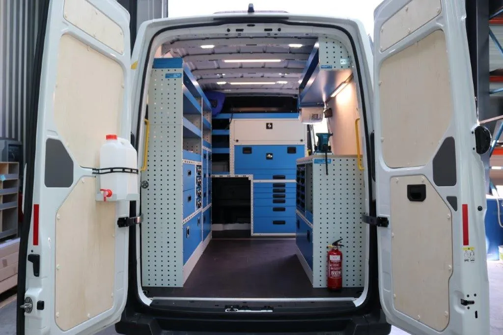 [2620118210512] Paroi - Peugeot Partner K9 Standard L1H1 2785 Porte coulissante à droite, 2 portes arrières