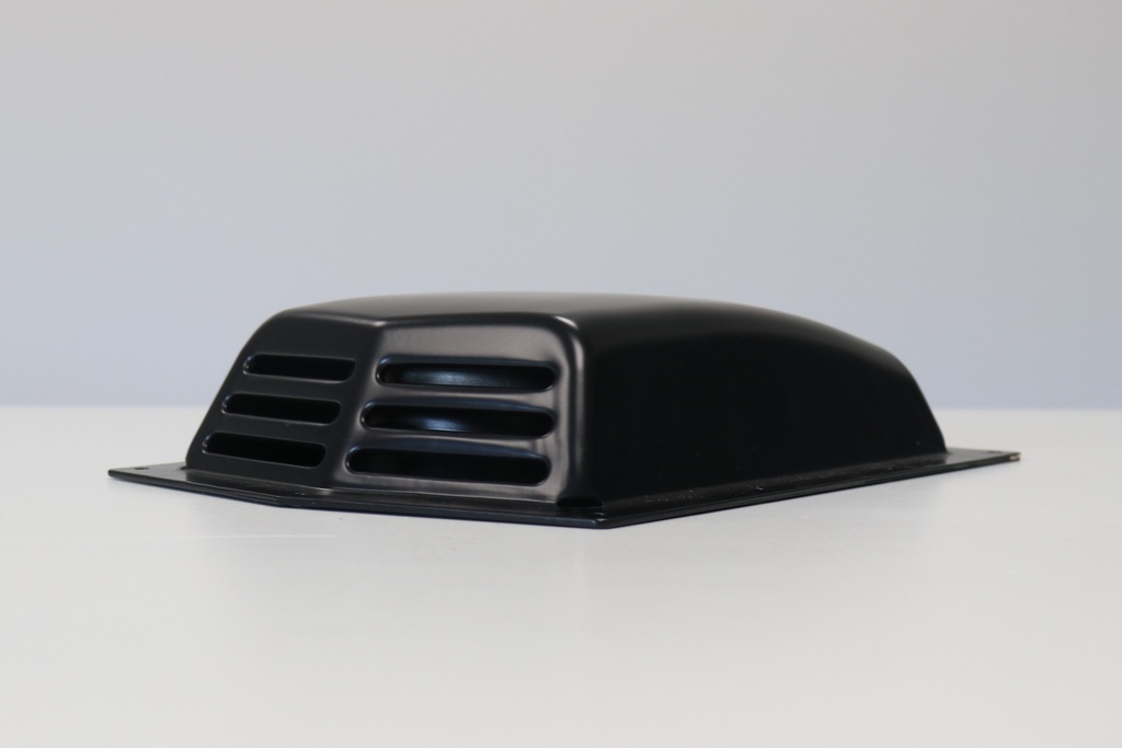 Aérateur de toit ACIER Blanc, Dim. 280 x 203 mm, Double flux