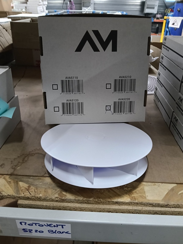 [ROTOVENT/BLANC] ROTOVENT — Aérateur rotatif ABS BLANC