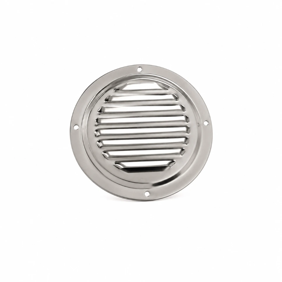 [Z2223026] Grille de Ventilation Inox Ronde 130/120