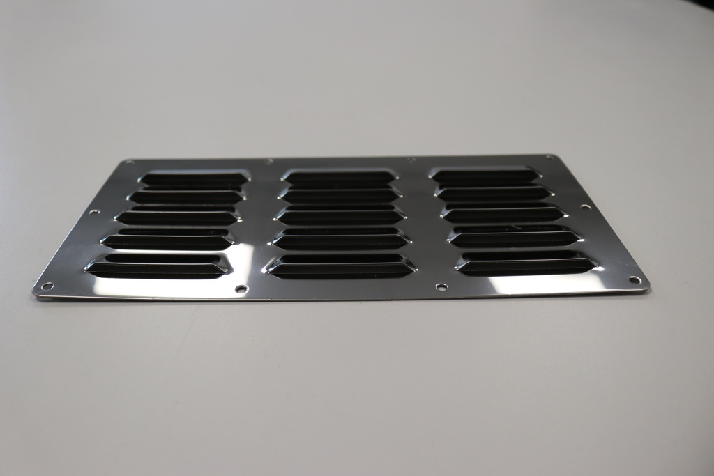 [GEL3317] Grille de Ventilation en Inox 330x170 mm