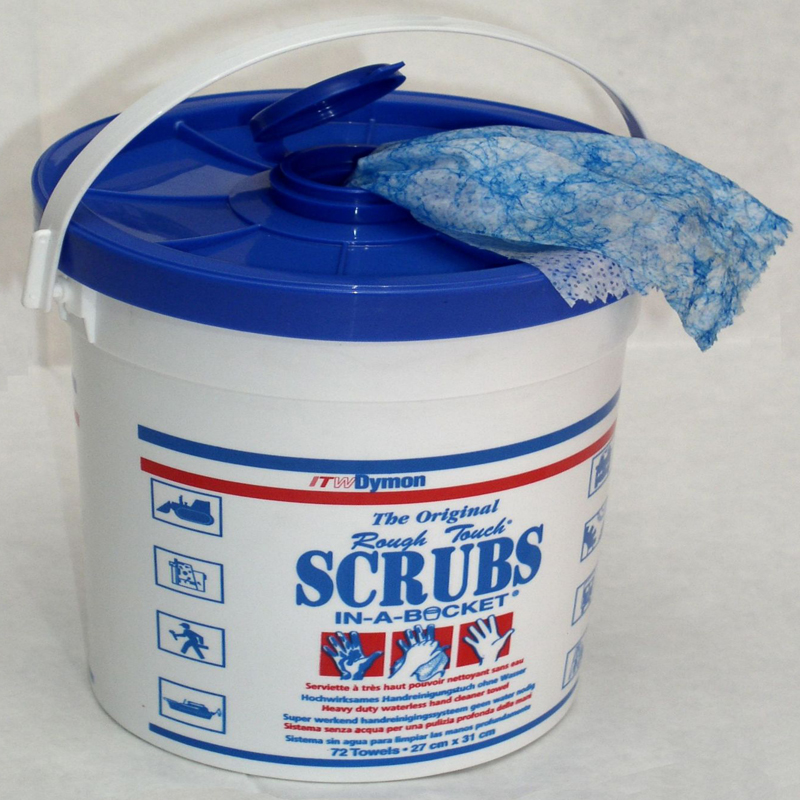 Seau de Lingettes Nettoyantes Scrubbs - Sans Porte-Serviettes