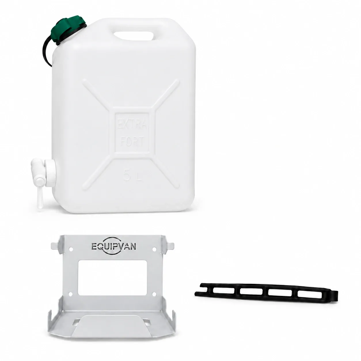 [PTNC05/TC05L] Kit Lave-Mains 5L Utilitaire – Jerrycan + Robinet + Support Inclus | Equipvan