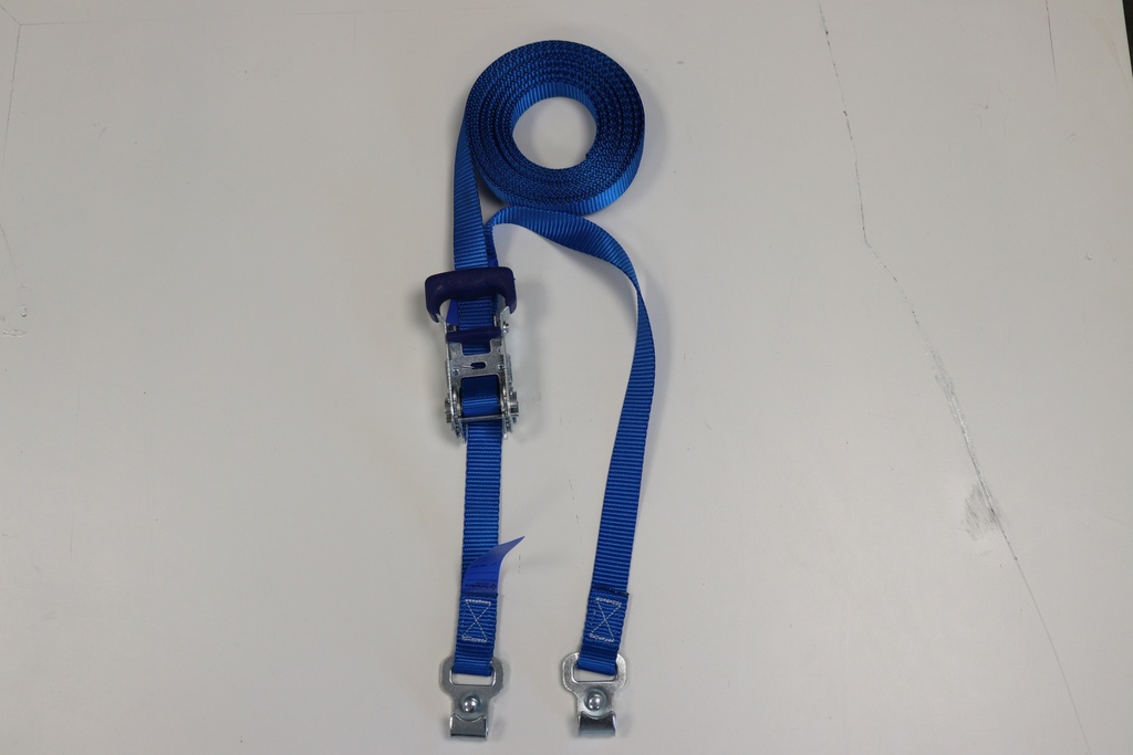 [SAN35EC/15] Sangle à cliquet 35 mm / crochet échelle / 1500 mm partie fixe 300 mm