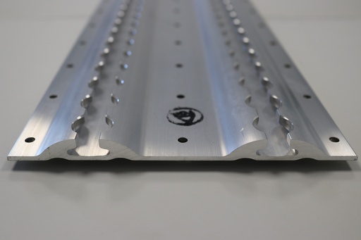 [EQ0152] Rail d'arrimage Alu type aéronautique, pour double plancher, long 1785 mm, Double