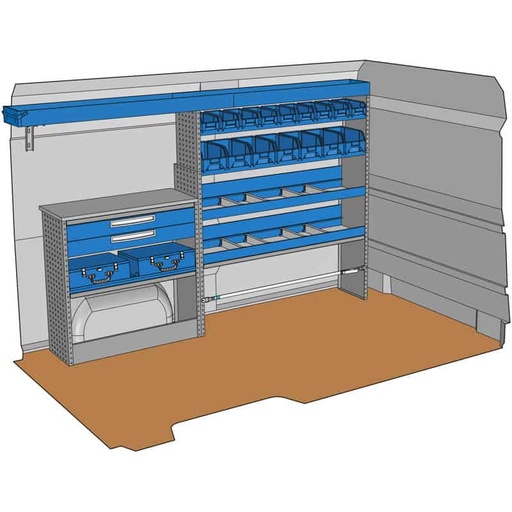 [KF105] KF105 Composition pour MASTER L2H2 - BOXER JUMPER DUCATO L2H2 - SPRINTER L2H2 - CRAFTER L3H3 - TRANSIT 2T L2H2 