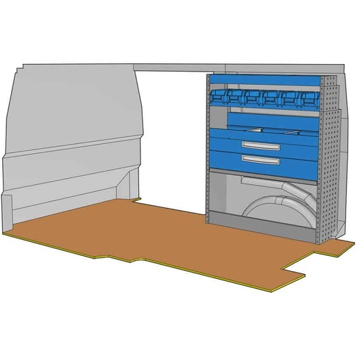 [KF51] KF51 Composition pour JUMPY M - EXPERT STANDARD(L2) - VIVARO 2019(L2) - PROACE MOYEN(L1) - TRAFIC L1 - T6 L1 - CUSTOM L1 - VITO L1 