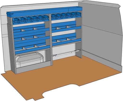 [KF80] Composition pour MASTER L1H1 - BOXER JUMPER DUCATO L1H1 - SPRINTER CRAFTER L1H1 - TRANSIT 2T L1H1 : 