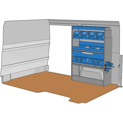 [KF85] KF85 Composition pour MASTER L1H1 - BOXER JUMPER DUCATO L1H1 - SPRINTER CRAFTER L1H1 - TRANSIT 2T L1H1 :
