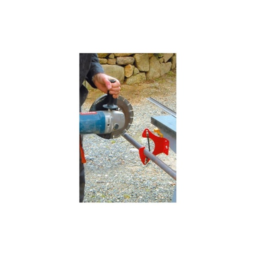 [POAR/2P] Porte-outils fixe, 2 outils, acier peint. Vendu par paire.