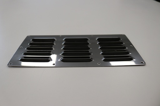 [GEL3317] Grille de ventilation en inox 330x170 mm - Garantie 12 mois